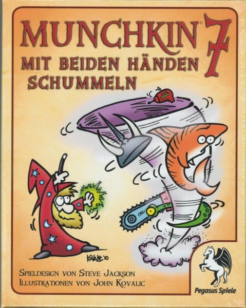 Munchkin 7 - Mit beiden Händen schummeln , Pegasus Spiele