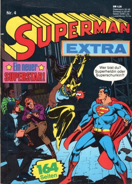 Superman Extra Taschenbuch 4 (Z1-), Ehapa