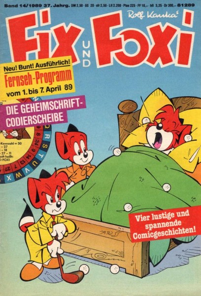 Fix und Foxi 37. Jg. 14 (Z1-), Pabel