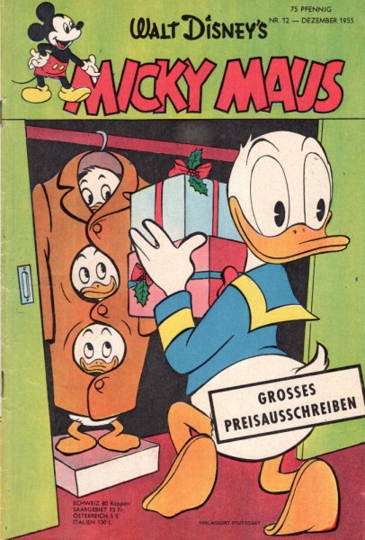 Micky Maus 1955/ 12 (Z1-), Ehapa