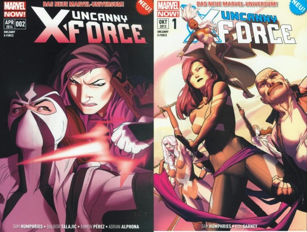 Uncanny X-Force 1+2 (Z1), Panini