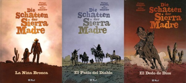 Die Schatten der Sierra Madre 1-3 (Z0), BD Must