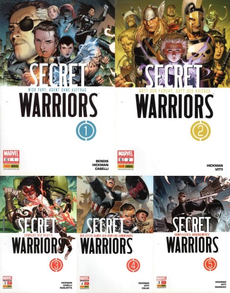 Secret Warriors 1-5 (Z0), Panini