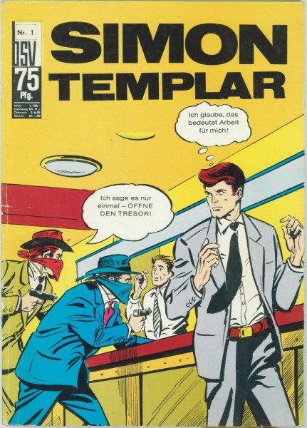 Simon Templar 1 (Z2), bsv