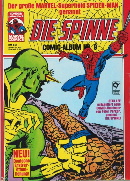 Die Spinne - Comic Album 9 (Z1-2), Condor