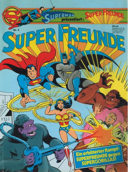 Superman präsentiert: Superfreunde 4 (Z1-2), Ehapa