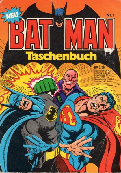 Batman Taschenbuch 1 (Z3), Ehapa