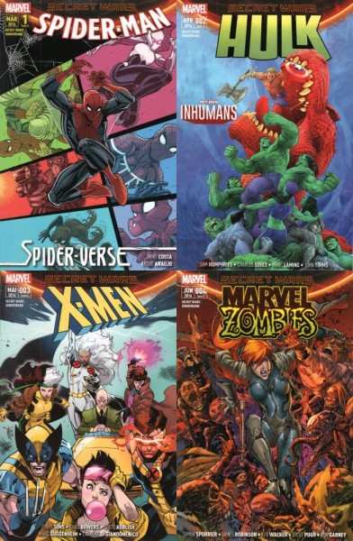 Secret Wars Sonderband 1-4 (Z0), Panini