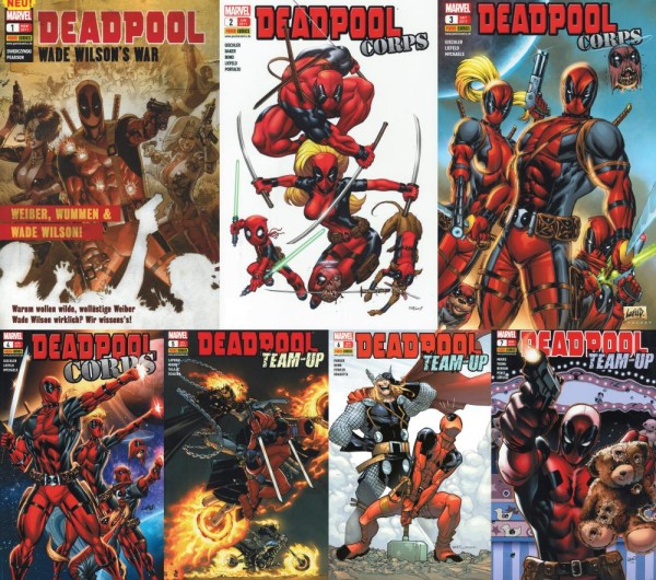 Deadpool Sonderband (2011-2013) 1-7 (Z0), Panini