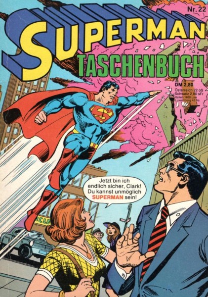 Superman Taschenbuch 22 (Z1-2), Ehapa