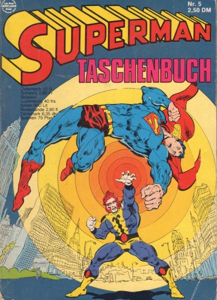 Superman Taschenbuch 5 (Z1-2, 1. Auflage), Ehapa