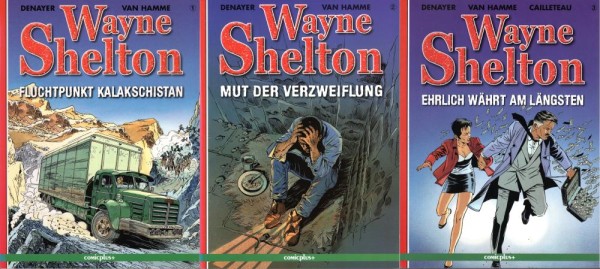 Wayne Shelton 1-3 (Z1, 1. Auflage), Comicplus