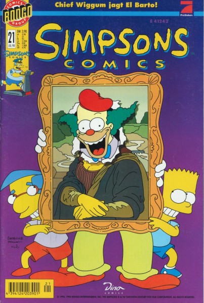 Simpsons Comics 21 (Z1), Panini