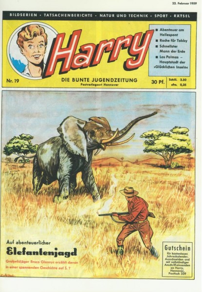 Harry bunte Jugendzeitung 19 (Z0), Hethke