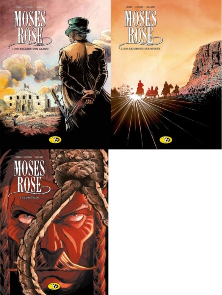 Moses Rose Bundle 1-3, Bunte Dimensionen