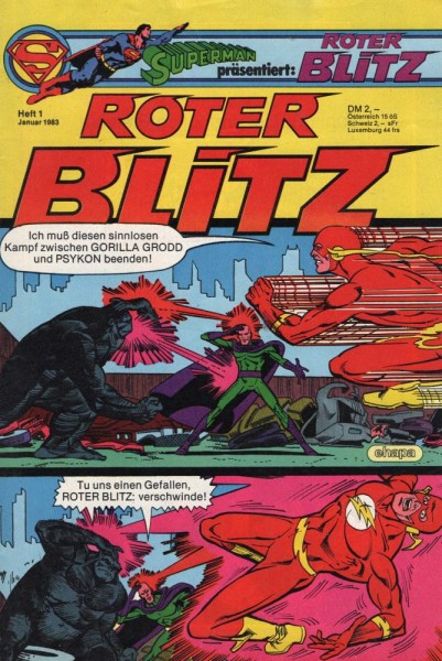 Roter Blitz 1983/ 1 (Z1), Ehapa