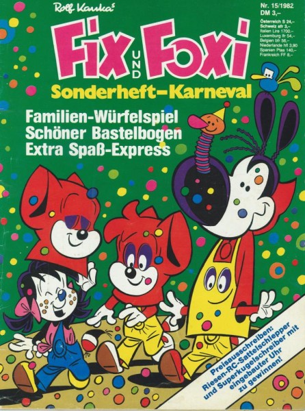 Fix und Foxi Karneval-Sonderheft 1982 15 (Z1-2), Pabel