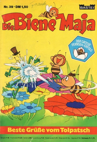 Die Biene Maja 39 (Z1-2, Sz), Bastei