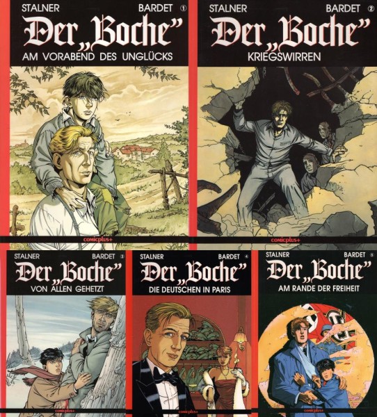 Der Boche 1-5 (Z0, 1. Auflage), Comicplus