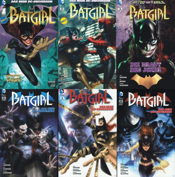 Batgirl ( 2012-2015) 1-6 (Z0), Panini