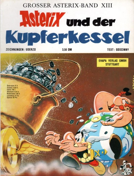 Asterix 13 (Z1-, 1. Auflage), Ehapa