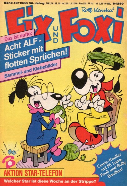 Fix und Foxi 36. Jg. 49 (Z1), Pabel