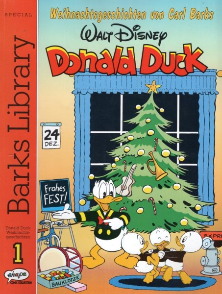 Barks Library Weihnachtsgeschichten 1 (Z1, 1. Aufl.), Ehapa