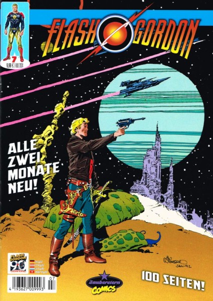 Flash Gordon Magazin 7, Zauberstern Comics