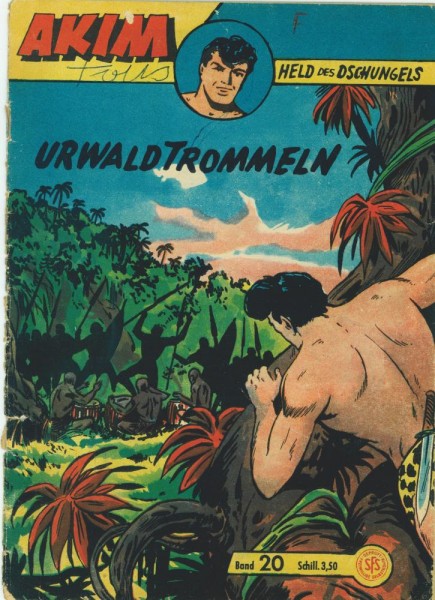 Akim - Held des Dschungels 20 (Z2-3/3, Sz), Lehning