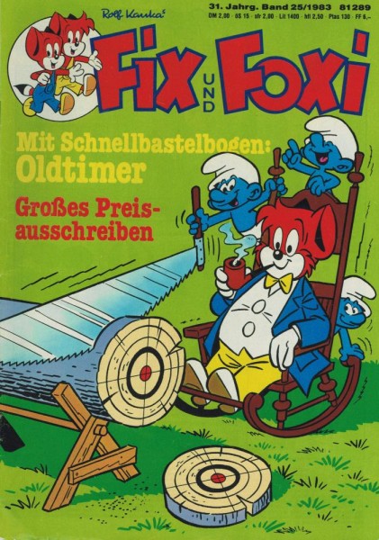 Fix und Foxi 31. Jg. 25 (Z1-2), Pabel