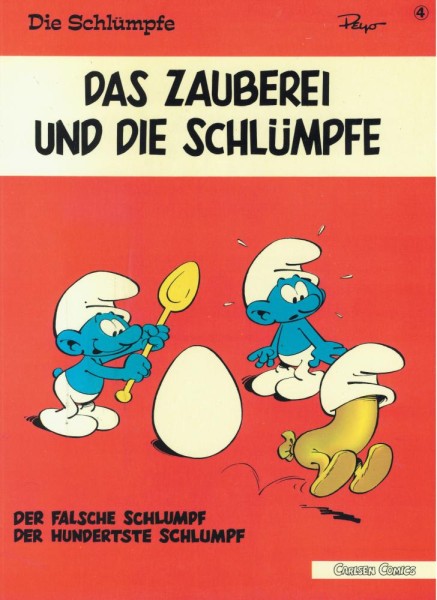 Die Schlümpfe 4 (Z1, 1. Auflage), Carlsen