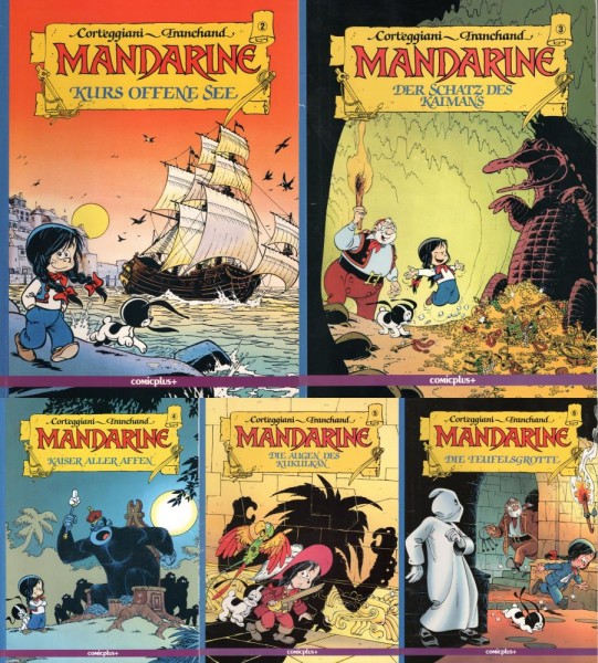 Mandarine 2-6 (Z1-2, 1. Auflage), Comicplus