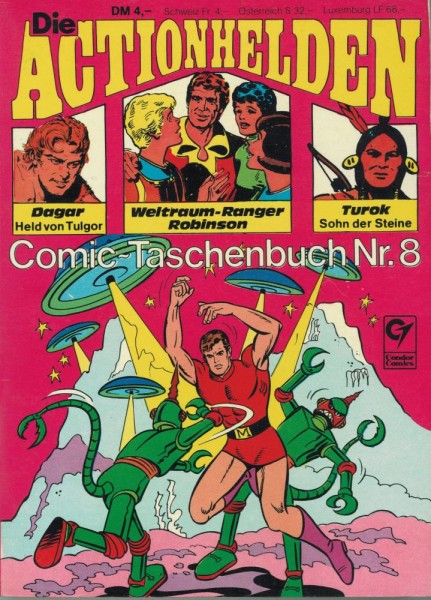 Actionhelden Comic Taschenbuch 8 (Z0), Condor