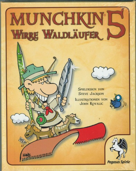 Munchkin 5 - Wirre Waldläufer, Pegasus Spiele