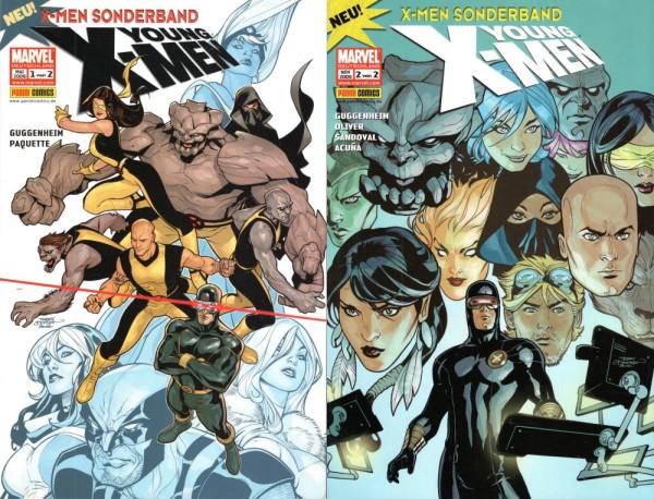 X-Men Sonderband Young X-Men 1+2 (Z0), Panini