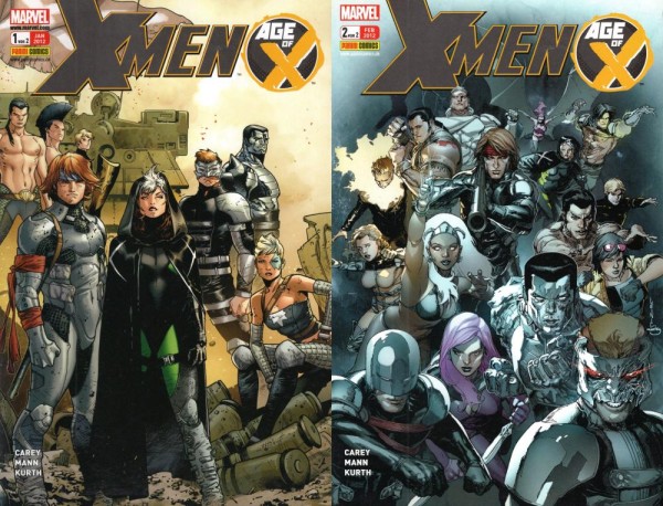 X-Men Sonderband - Age of X 1-2 (Z0-1), Panini