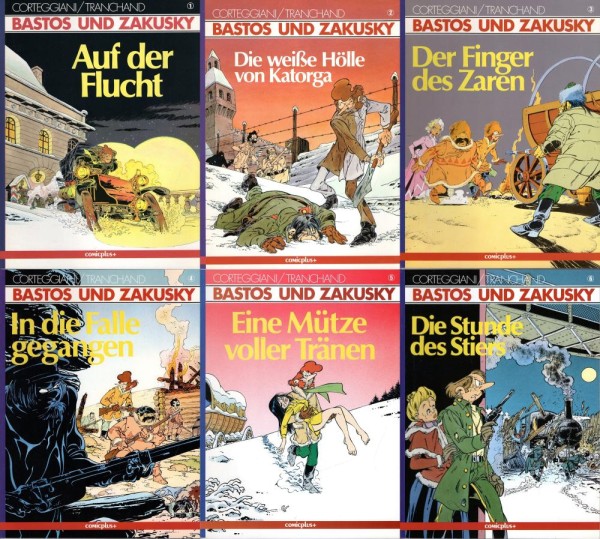 Bastos und Zakusky 1-6 (Z0), Comicplus