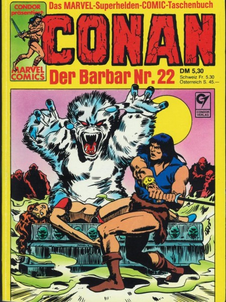 Conan der Barbar Taschenbuch 22 (Z0-1), Condor