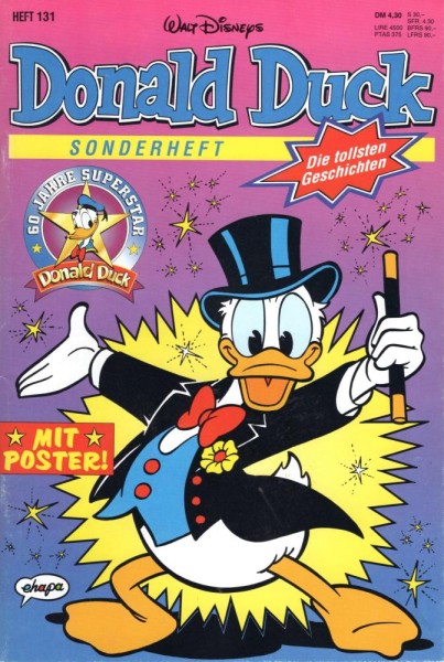 Die tollsten Geschichten von Donald Duck Sonderheft 131 (Z1), Ehapa