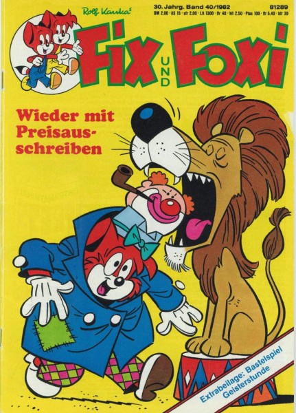 Fix und Foxi 30. Jg. 40 (Z1-2), Pabel