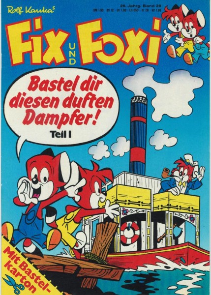 Fix und Foxi 26. Jg. 28 (Z1), Pabel