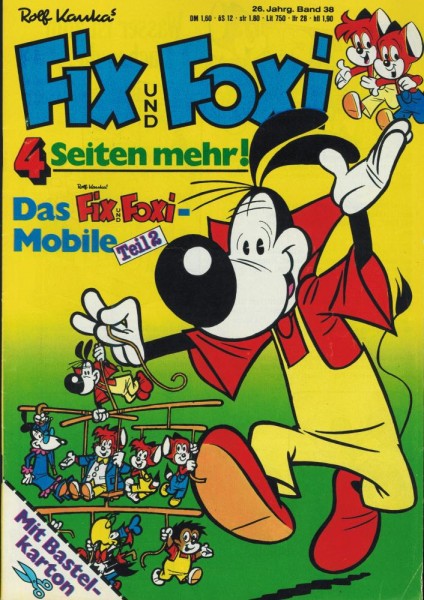 Fix und Foxi 26. Jg. 38 (Z1), Pabel