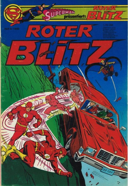 Roter Blitz 1980/ 9 (Z1-, Sm), Ehapa