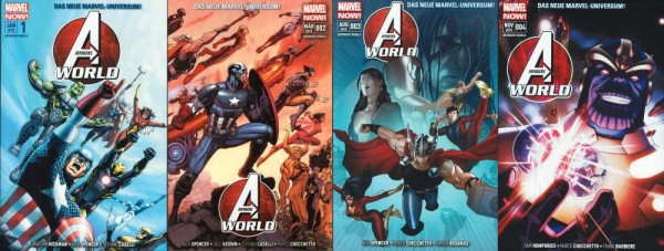 Avengers World 1-4 (Z0-1), Panini