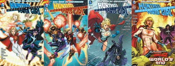 World's Finest Huntress Power Girl 1-4 (Z0), Panini