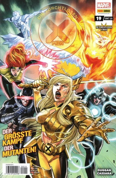 Die furchtlosen X-Men 19, Panini