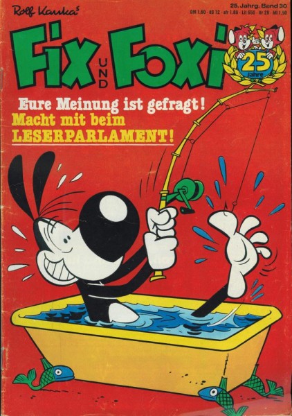 Fix und Foxi 25. Jg. 30 (Z1-2), Pabel