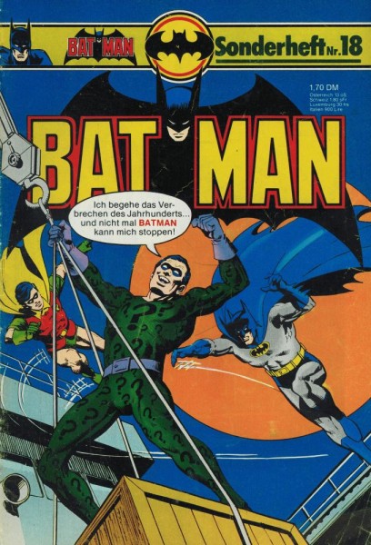 Batman Sonderheft 18 (Z1-2), Ehapa