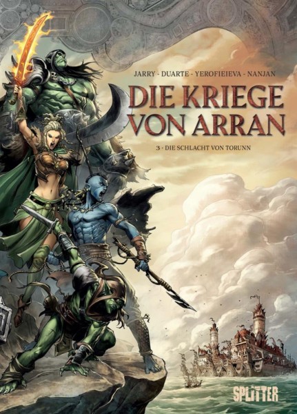 Die Kriege von Arran 3, Splitter