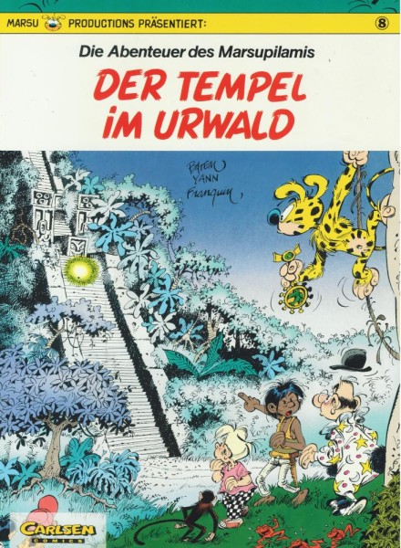 Die Abenteuer des Marsupilami 8 (Z1, 1. Auflage), Carlsen